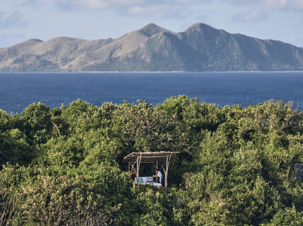 Birding hut in the Philippines